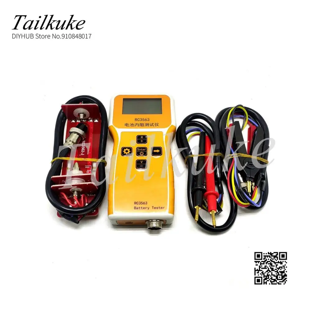 Model RC3563 Battery Internal Resistance Tester True Four-Wire AC Sorter Lead-Acid Lithium UPS Test