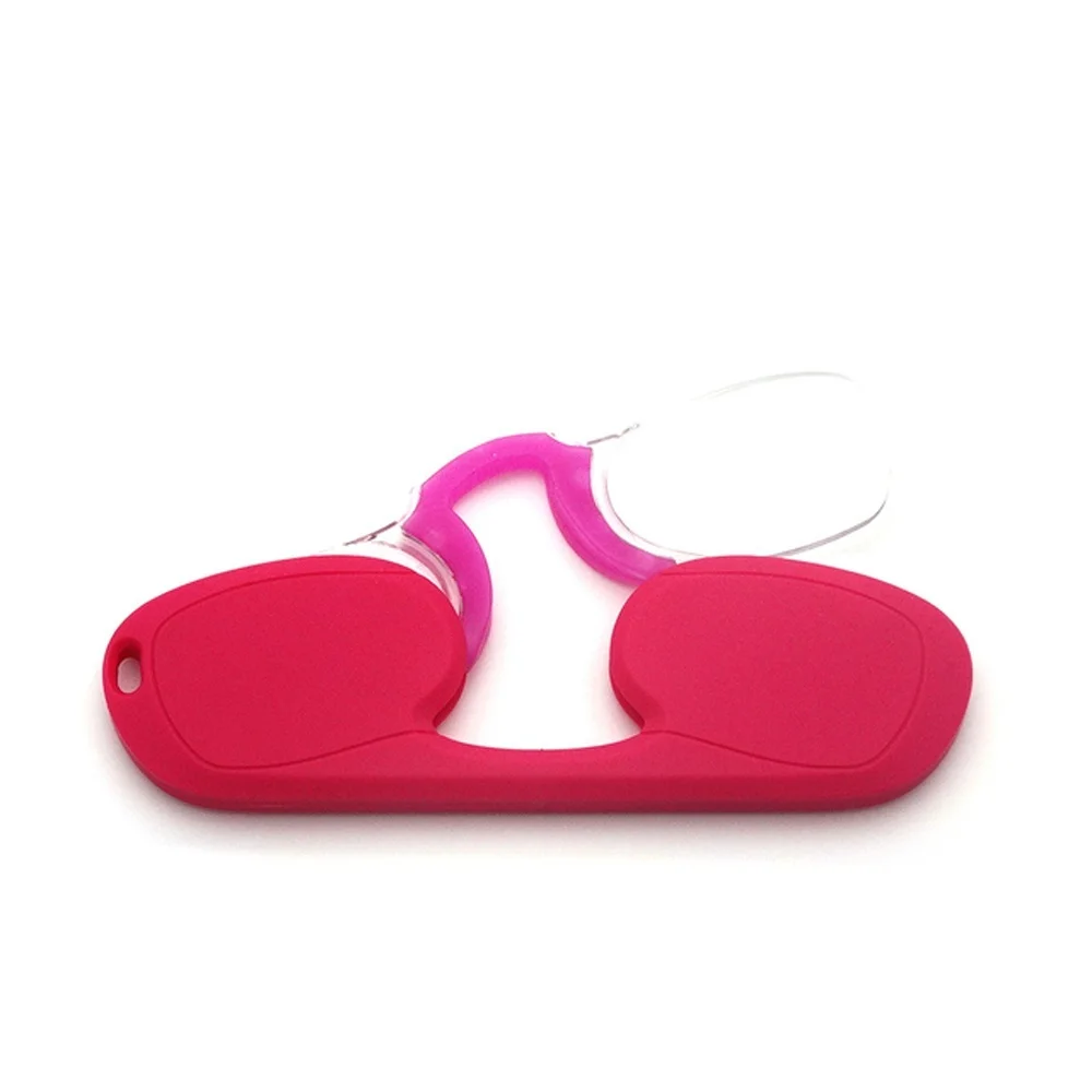 Clip Neus Mini Leesbril Mannen Vrouwen Lezers Bril Bril Zonder Bakkebaarden Pince-nez1.0 + 1.5 + 2.0 + 2.5 + 3.0 + 3.5