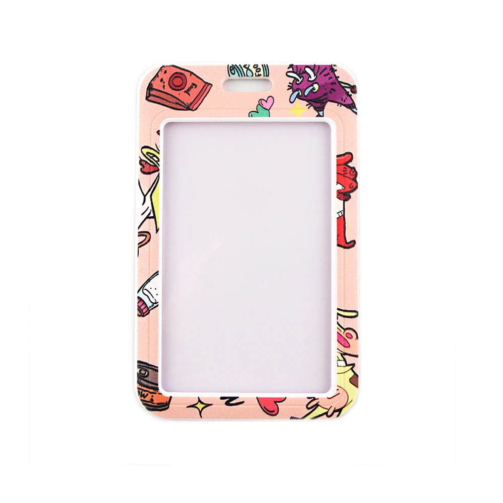 LX445 Animal Cow and Chicken Lanyard Card Cover Neck Strap Rope For Mobile Cell Phone ID Card Badge Holder With Keychain Keyring