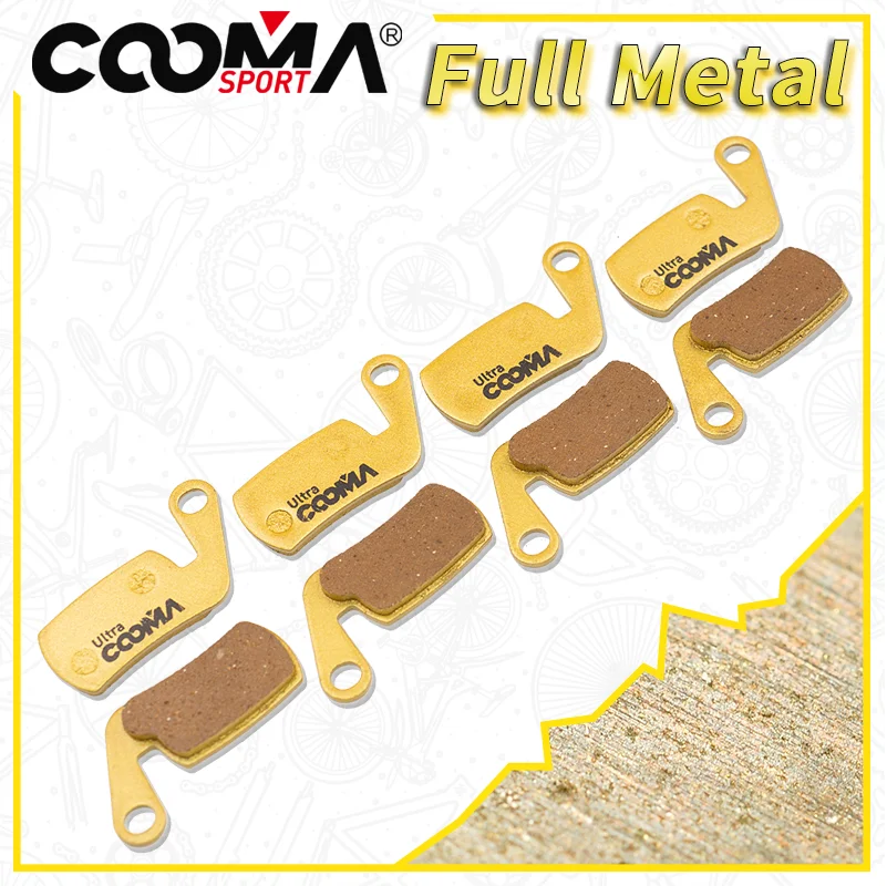 

4 Pairs, Bicycle Disc Brake Pads For Magura Marta 2002 to 2008, Marta SL Calipers, Ultra Class, Full Metal