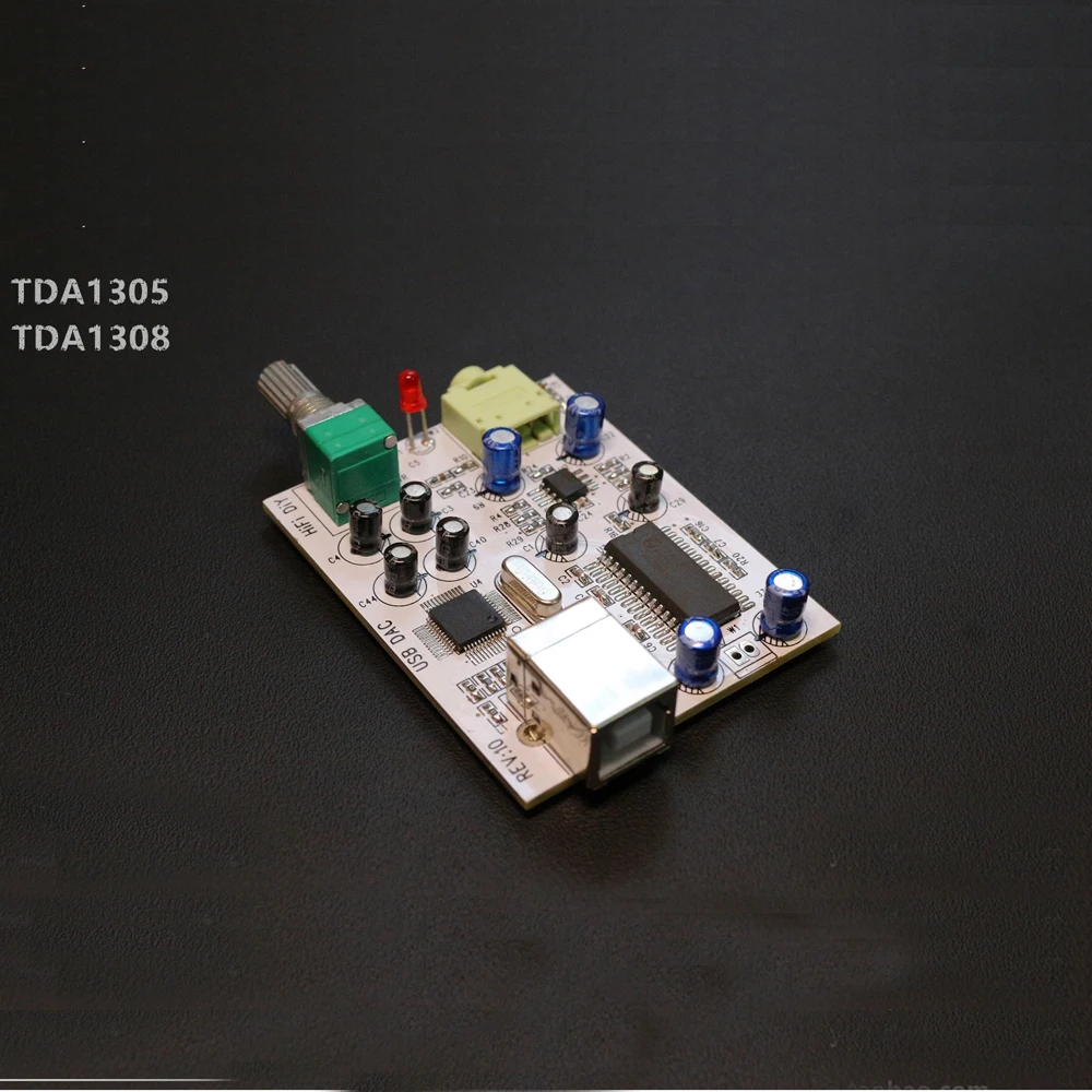 Imagem -03 - Tda1308 Iis I2s para 3.5 mm Saída Usb Amp Usb Placa de Som Dac Decodificador para Amplificador de Alta Fidelidade Cm108 Mais Tda1305t