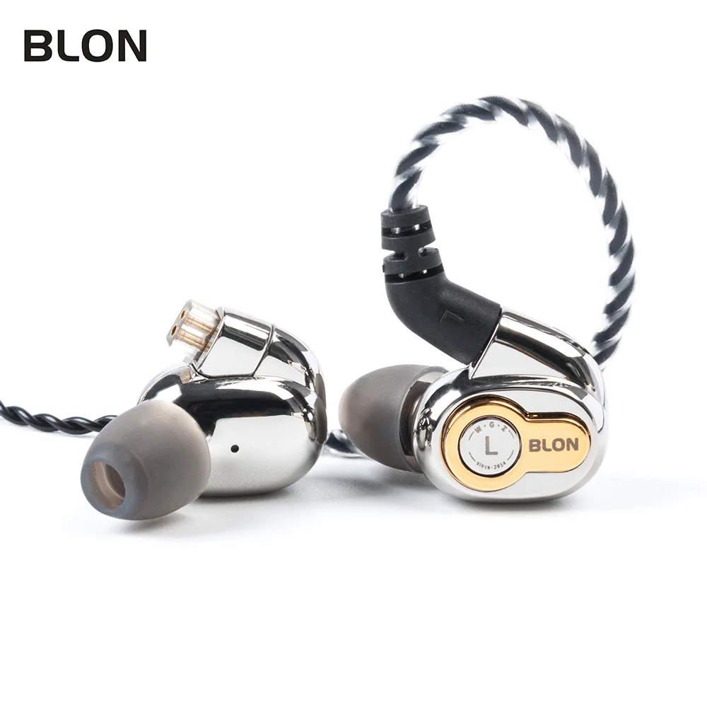 

BLON BL-05 BL05 In Ear Earphone 2nd Gen 10mm CNT Diaphragm Carbon Nanotube HIFI Sport Earbuds Headphone