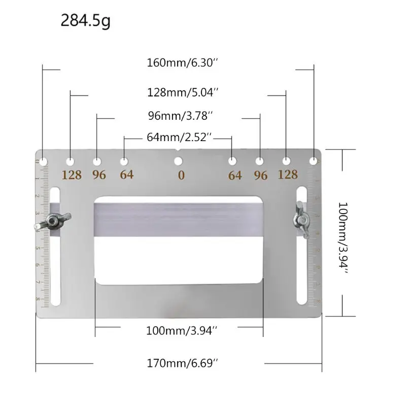 Drawer Door Knob Handle Hole Locator Installation Jig And Shelf Pin Jig Boring Hole Drill Guide Positioner Cabinet Hardware Jig