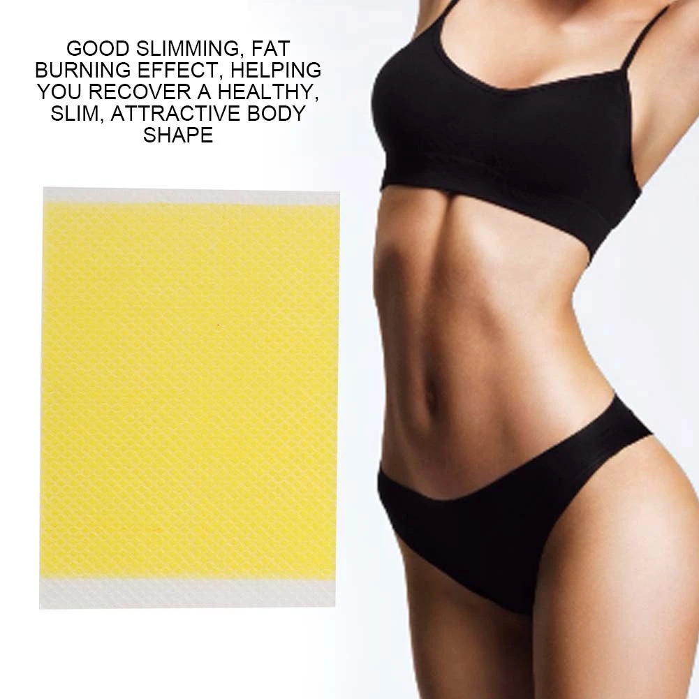 10Pcs / Bag Breathable Sleeping Slimming Patches Weight Losing Fat Burning Patch Pads Abdomen Arm Body Shaping Healthy Body Type