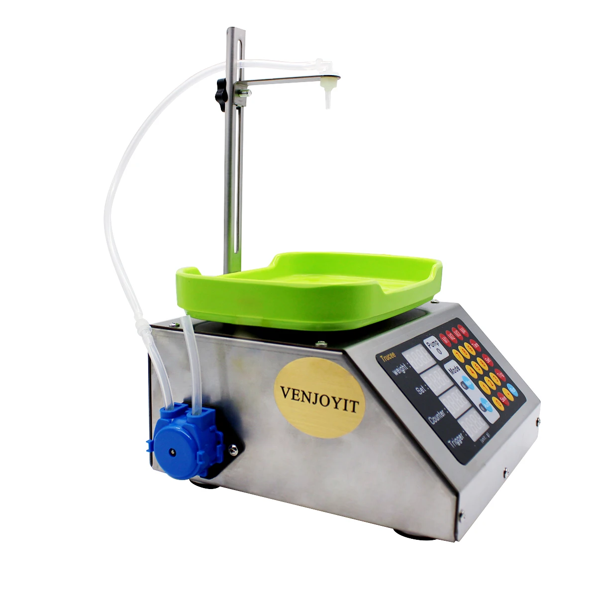 CSY-M90 Micro filling machine Weighing peristaltic pump liquid quantitative dispensing dosing device 1-50ML