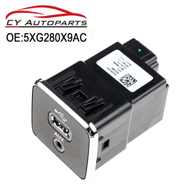 

New USB AUX Port Adapter For Chrysler Dodge Jeep 5XG280X9AC 5XG280X9AB 5XG280X9AD 5XG280X9AF