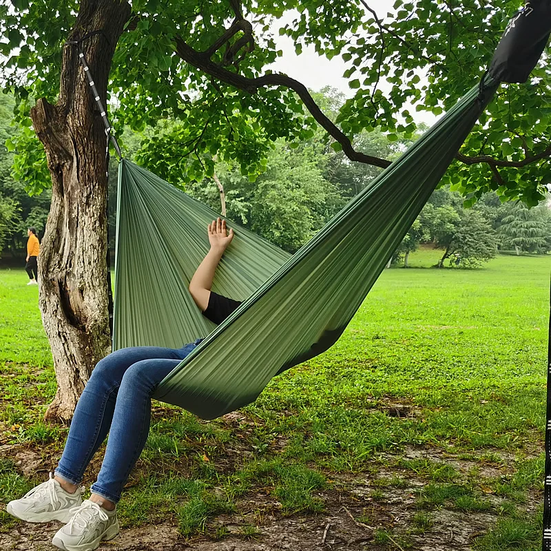 

Lighten Up Portable Outdoor Camping Hammock High-quality Materials Camping Outdoor Equipment Ultra-light And High Load-bearing