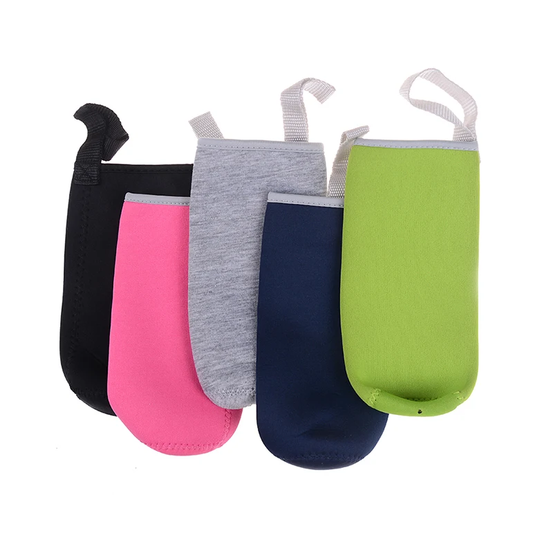 Insulated Neoprene Water Bottle Sleeve With Rope Water Bottles Bag Cover Pouch Holder Bottle Insulator For  420ml/550ml