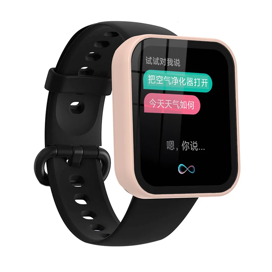 PC жесткий корпус стекло защитная пленка чехол рамка для Xiaomi Redmi Watch 2/Mi Watch Lite защитный чехол Аксессуары для часов 2