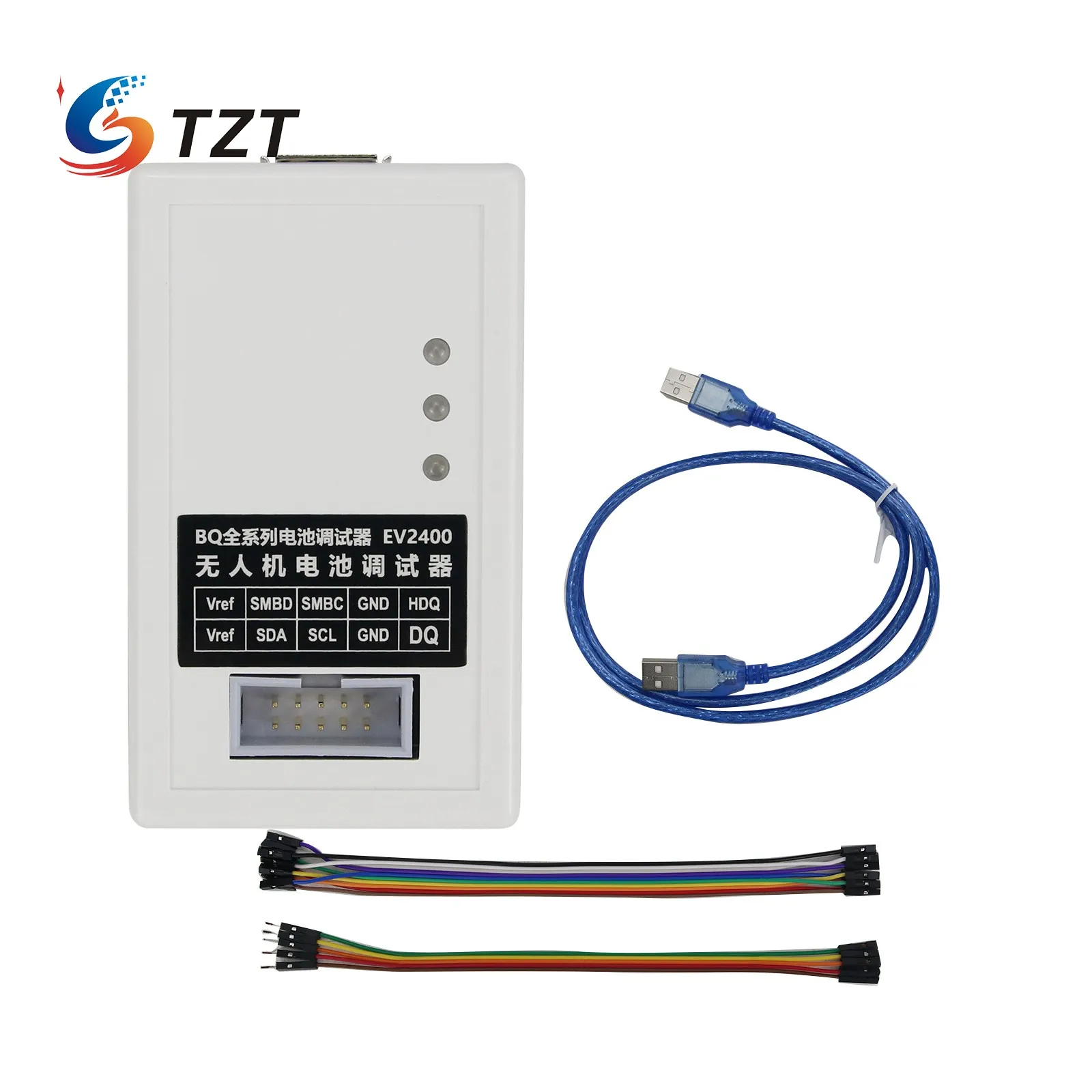 TZT Ev2400 Ev2300 Ti Electricity Meter Chip Burning Tool UAV Drone Battery Debugger