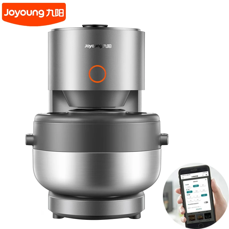 

Joyoung 220V Steam Pot F-S5 Многофункциональная рисоварка App Control 3L Контейнер из нержавеющей стали без покрытия Назначение 24 часа