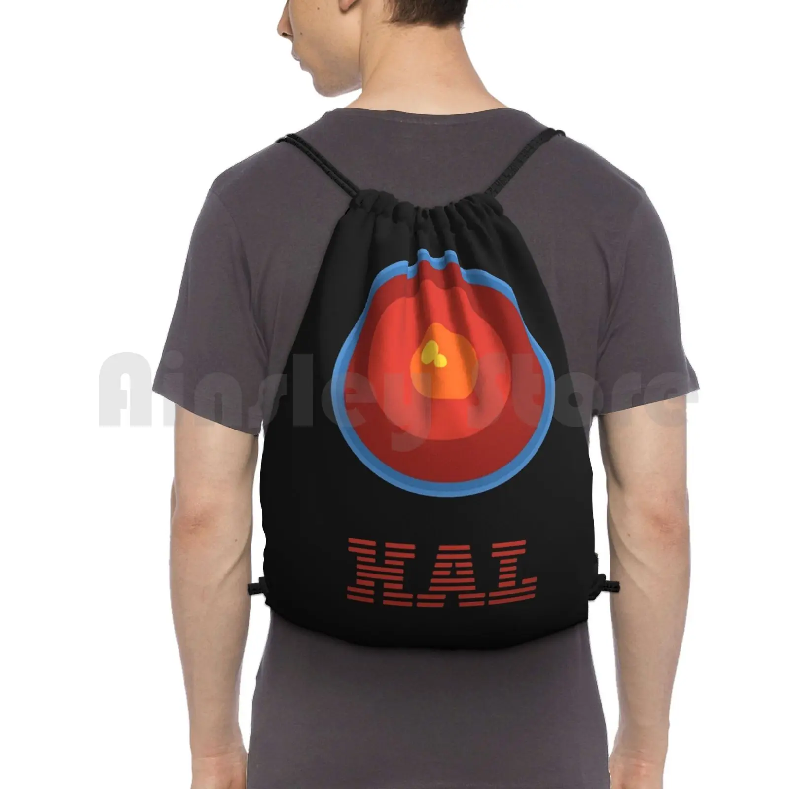 Design Backpack Drawstring Bag Riding Climbing Gym Bag 2001 2001 A Space Space A Space Hal Stanley Kubrick