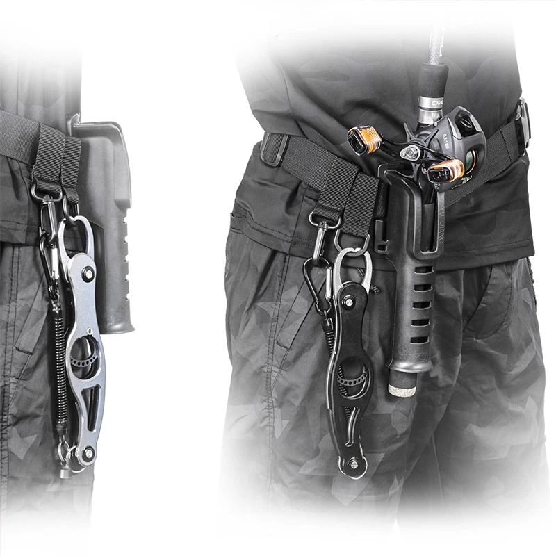 أحدث المحمولة قضيب حامل معدات صيد الأسماك ملحق قابل للتعديل الخصر الصيد رود الإدراج جهاز الصيد اكسسوارات أداة في الهواء الطلق