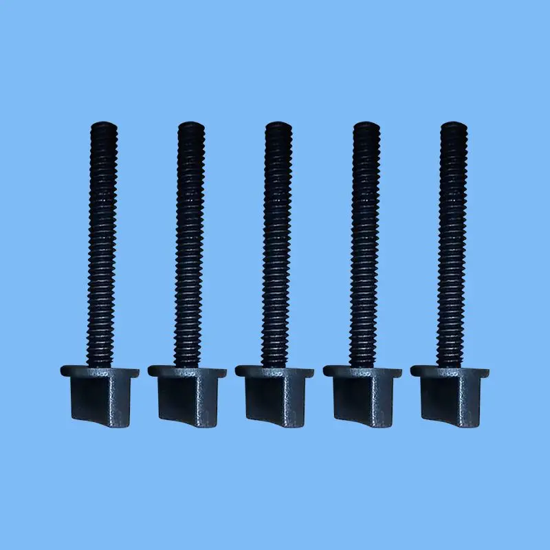 10 Pcs D6 MM Threaded Nylon Thumb Screws  Bolt Screws Hand Screws (2 Inch) For  RC Accessory DIY RC Replancement Parts