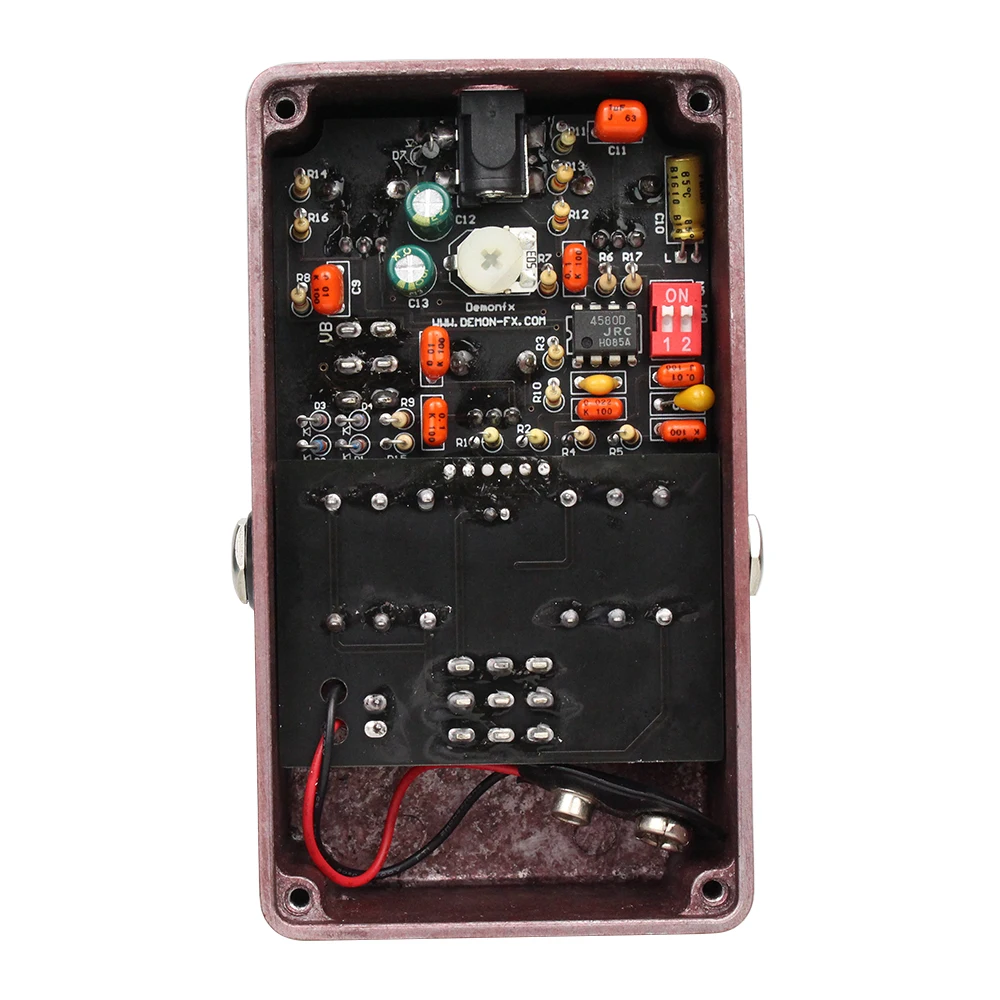 High Quality NEW Demonfx Prince of Sound Overdrive Distortion Boost Chorus Effect Pedal guitar pedal for guitar accessories