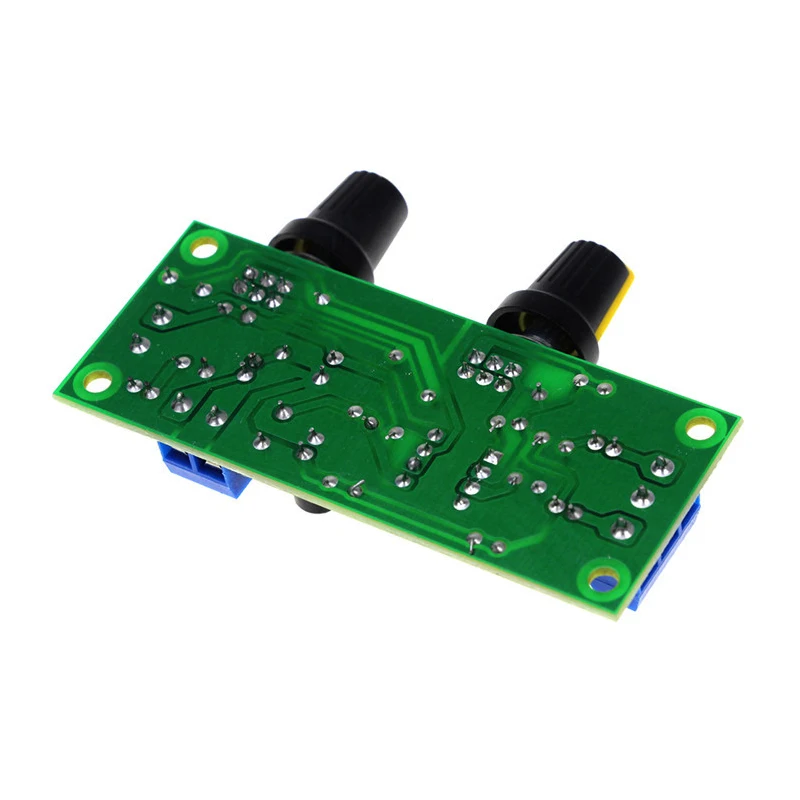 High-precision Single supply low pass filter board subwoofer preamp board 2.1 channel DC 10-24v 22hz-300hz