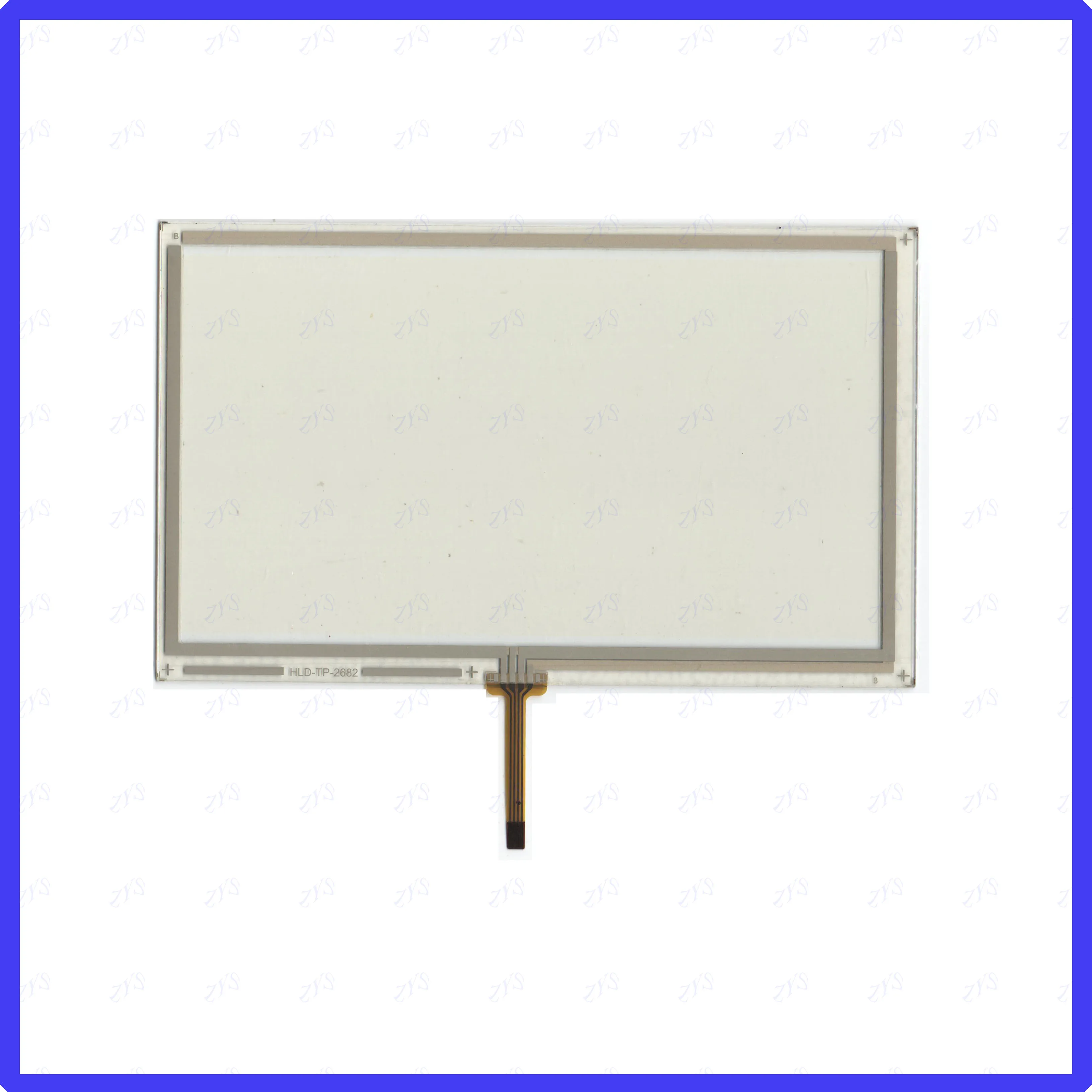 

ZhiYuSun For AVIC-F7135 8inch 4lines change 8lines Touch sensor glass Resistance screen for Car screen glass