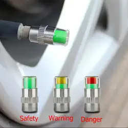 1pc Auto Car Tire Pressure Monitor Valve Stem Caps Cover Sensor New Air Tyre Gauge Warning Alert Useful Device Indicator