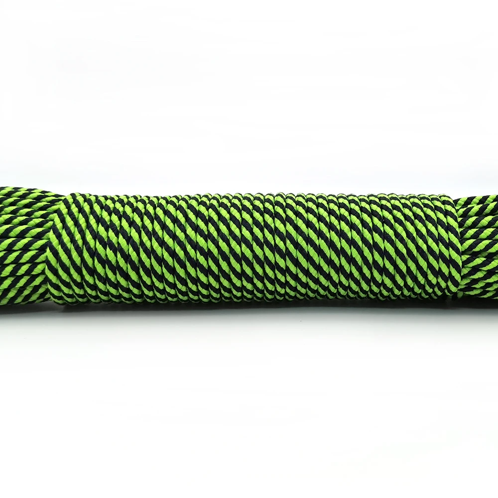 100meter 328ft 3mm Solide Fallschirm-schnur Seil Lanyard Mil Spec Typ Ein Strand Klettern Camping Überleben Ausrüstung Paracord