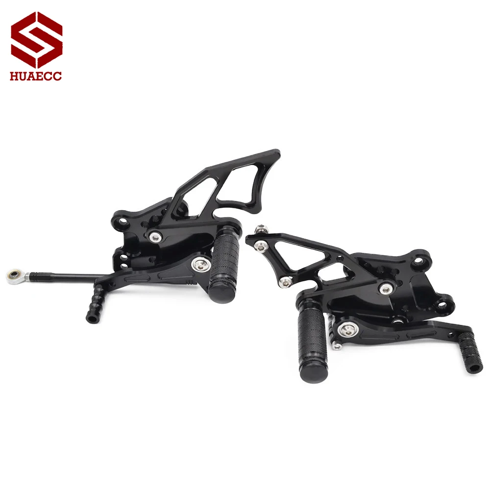 أطقم خلفية للسباق قابلة للتعديل أوتاد راحة للقدمين لدراجة كاواساكي نينجا 300 2013 2014 2015 2016 مجموعات خلفية لدراجة نارية #2