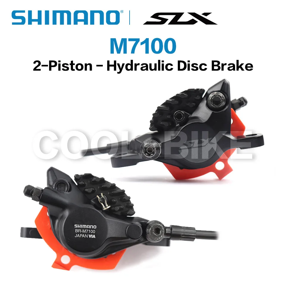 シマノ SLX M7100 2ピストン M7120 4ピストン 油圧ディスクブレーキ