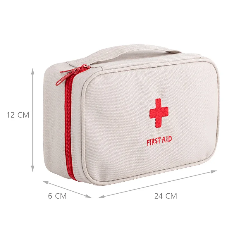 Portable First Aid Kit Bag Emergency First Aid Pouch Medical Bag Medicine Storage Case Car Outdoor Camping Travel Survival Kit