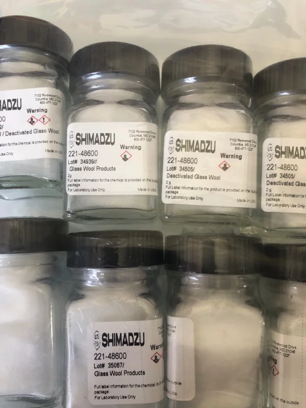 FOR 1PCS Shimadzu Quartz Wool 221-48600 Gas Chromatography Quartz Wool 2g / Bottle Shimadzu Accessories