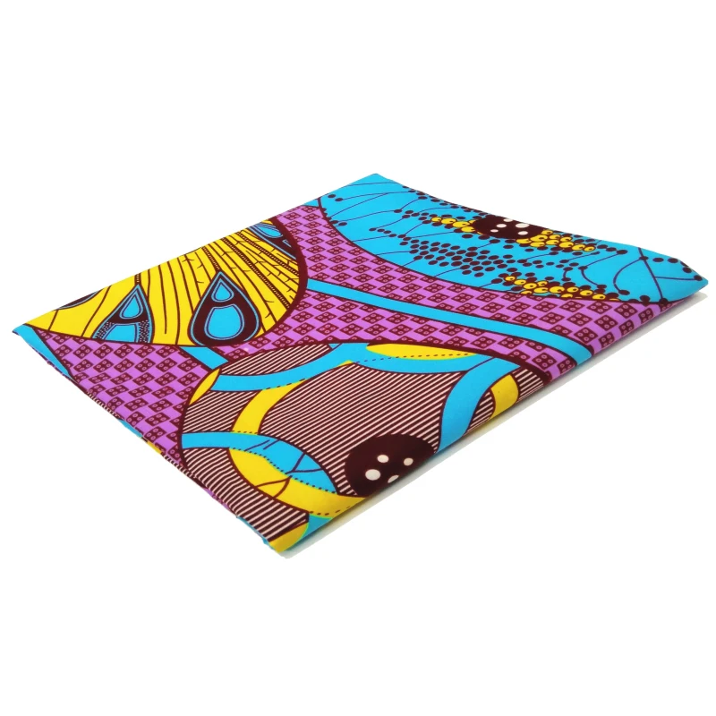 Latest High Quality Soft polyester Popular Style Wax Prints new Fabric African