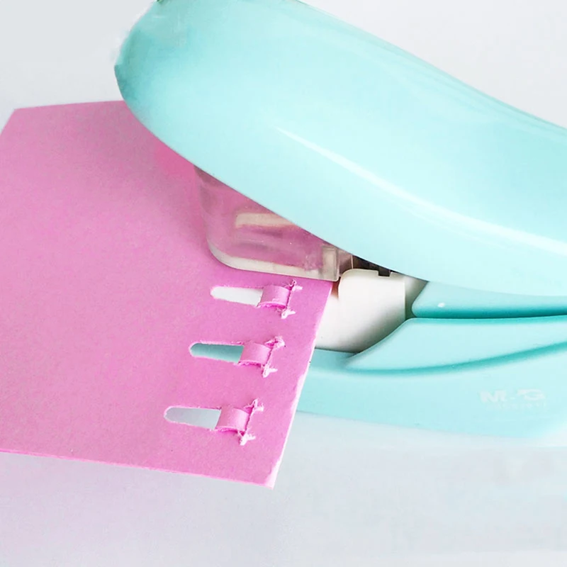 No Nails No Staples Stapling Machine Mini Cute Book Stapleless Stapler Paper Stapling Stapler Without Staple Stapler Free