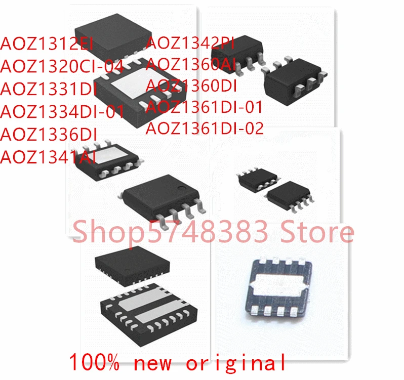 

10PCS AOZ1312EI AOZ1320CI-04 AOZ1331DI AOZ1334DI-01 AOZ1336DI AOZ1341AI AOZ1342PI AOZ1360AI AOZ1360DI AOZ1361DI-01 AOZ1361DI-02