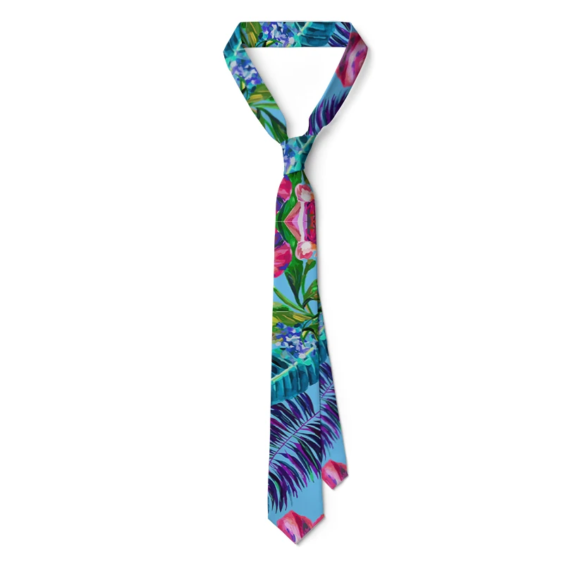 Cravatte da uomo stampate in 3D di moda creativo divertente teschio giornale cravatte da sposa cravatte sottili in poliestere 8cm accessori per