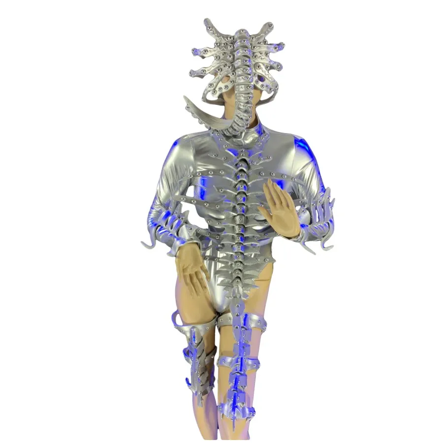

silver horrible alien costume cosplay anime halloween costumes for women