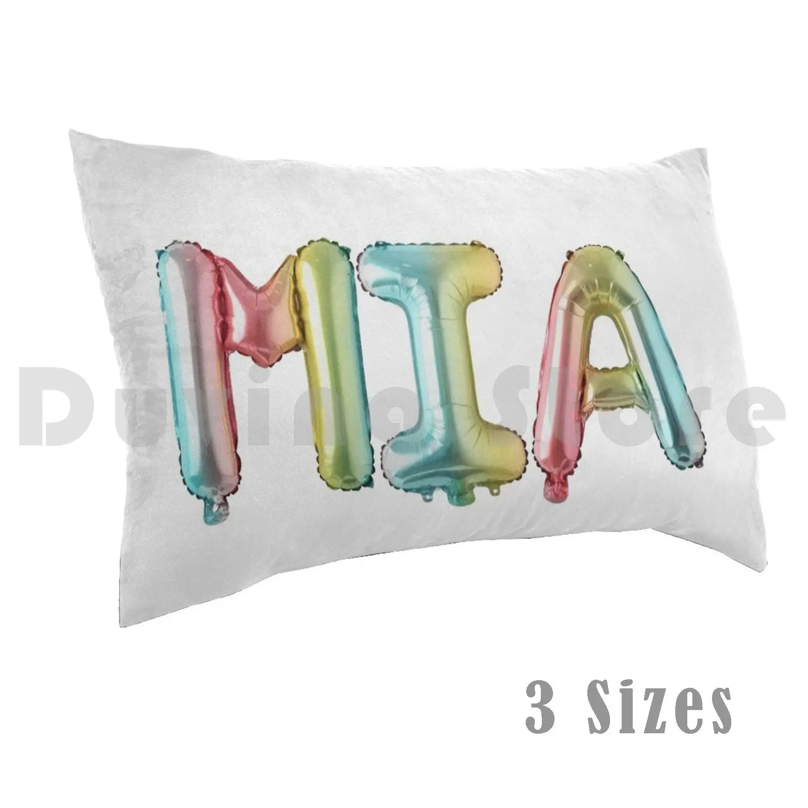 Mia Pillow case 2696 College Humor Trending Popular Vsco Balloons Essential Custom Custom Name