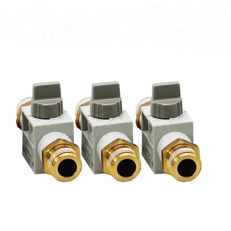 Conector de encaixe para válvula de mão