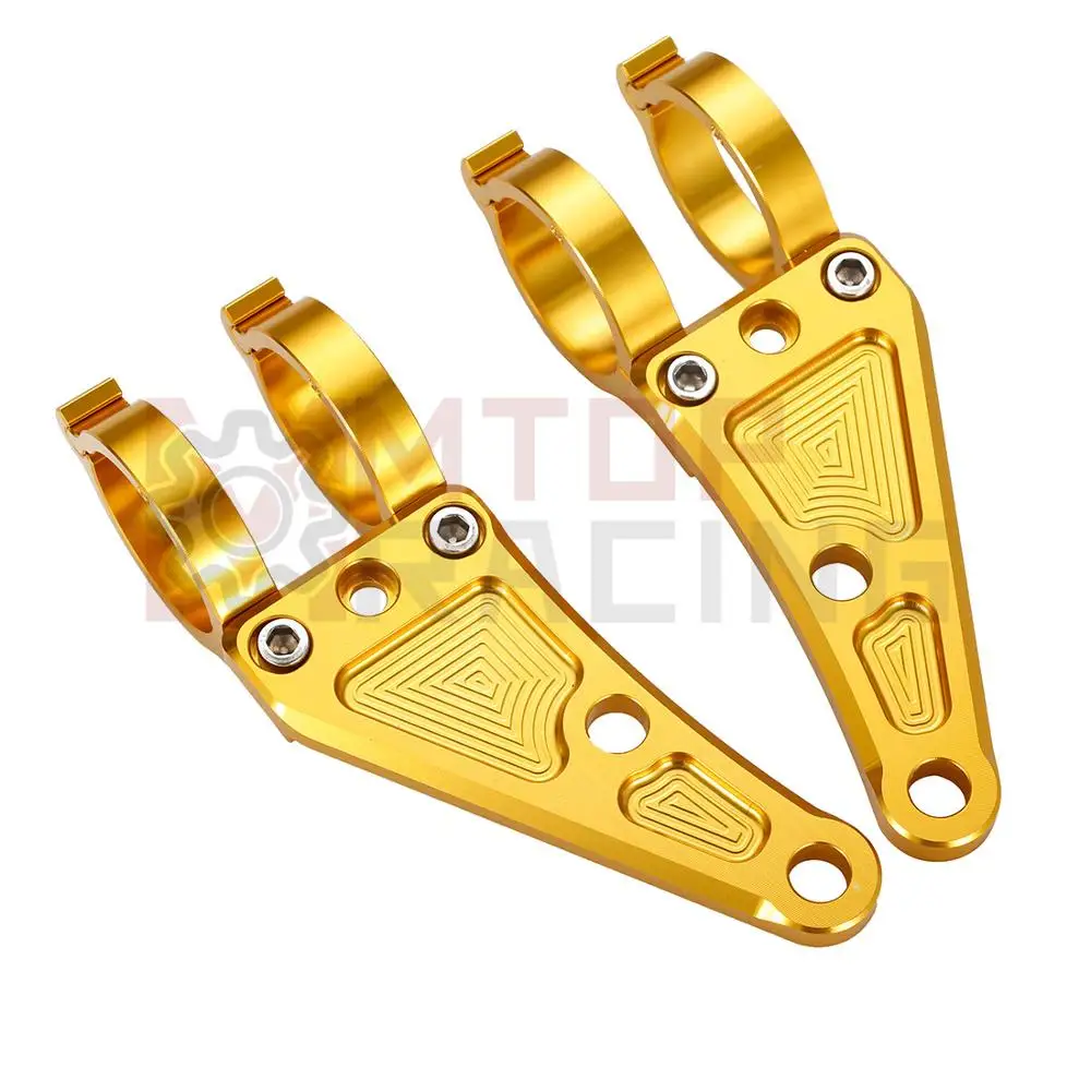 Motorcycle CNC Headlight Mount Bracket 30mm 33mm 35mm 37mm 39mm 41mm 43mm 45mm 46mm 48mm 49mm 50mm 52mm 54mm 55mm Fork Tube