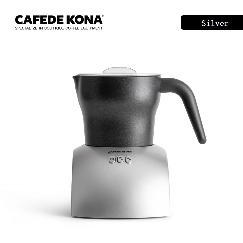 Электрический пенопластовый аппарат бытовой паровой горячий и холодный коммерческий автоматический пенопласт Espumador De Leche Capuccino Maker