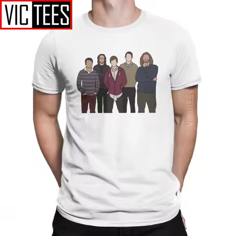 The Silicon Five Silicon Valley Tshirt Men's Cotton T-Shirt Aviato Hooli Geek Tv Nerd Funny