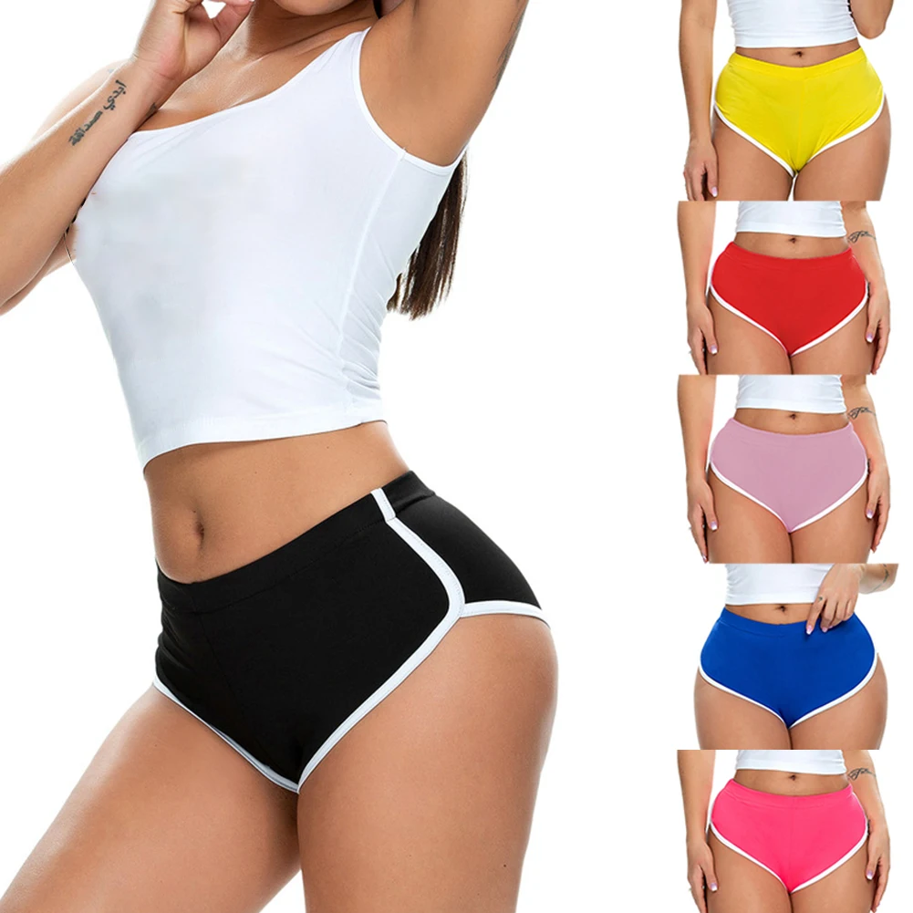 Women\'s Summer Casual Loose Yoga Shorts Sport Gym Fitness Workout Hot Pants Push Up Gym Training Gym Tights Pocket Short 2021