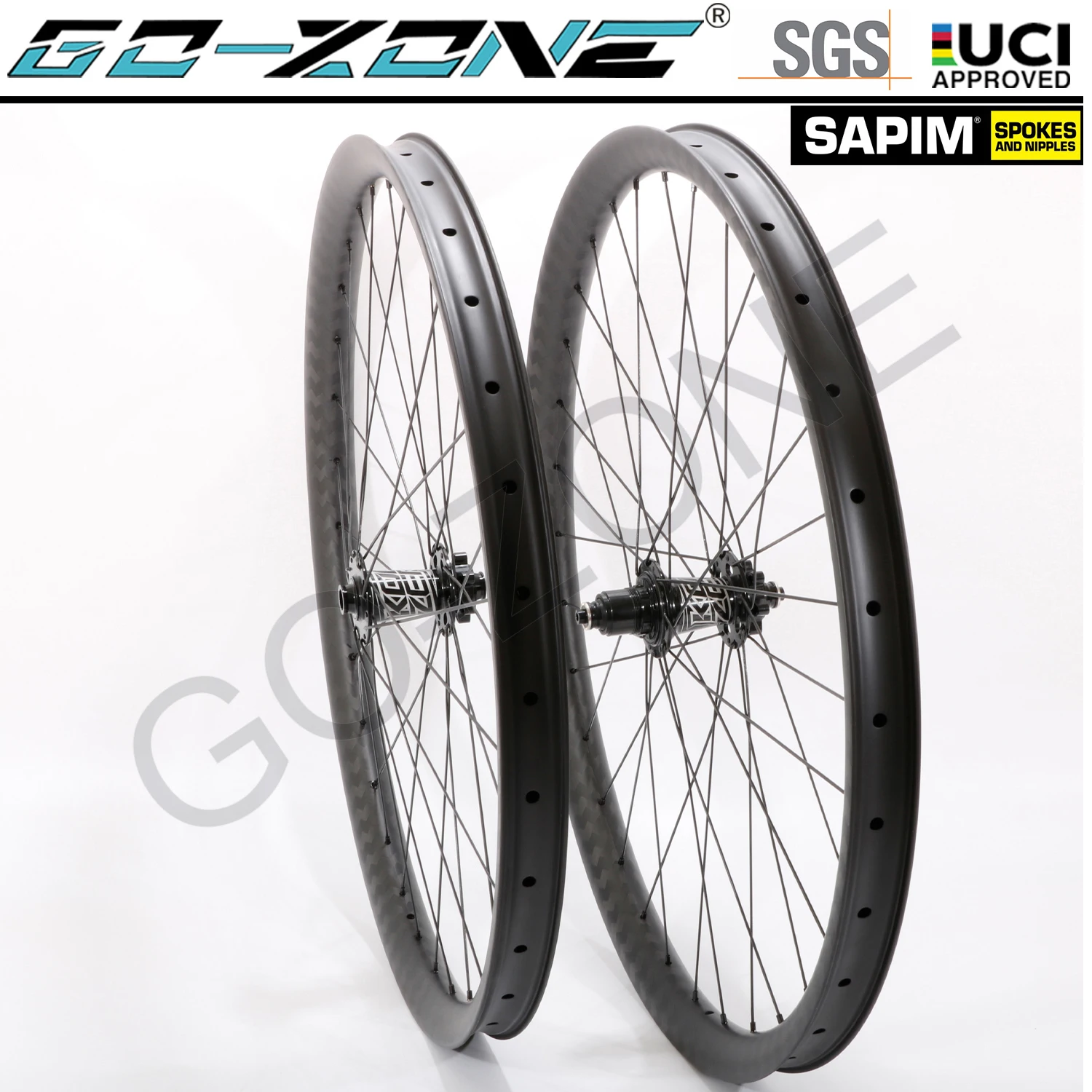 

Карбоновые колеса MTB 27,5er, легкие бескамерные колеса Koozer XM490 Sapim UCI, одобренная сквозная ось/быстросъемная колесная пара 650B MTB 27,5