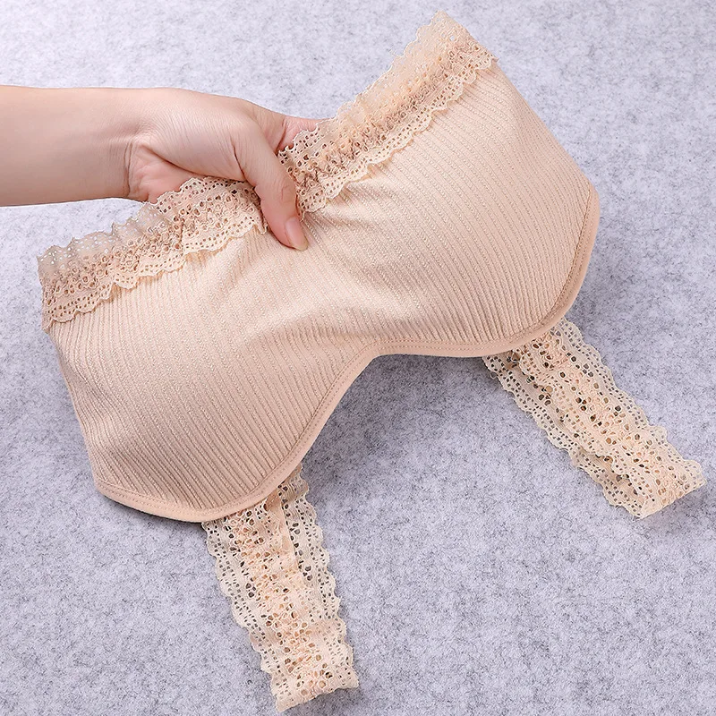 Girls Lingerie Underwear Sets for Teenagers Cotton Lenceria Kids Bra and Panty Set Training Bra for Teens Lace Langerie Feminin