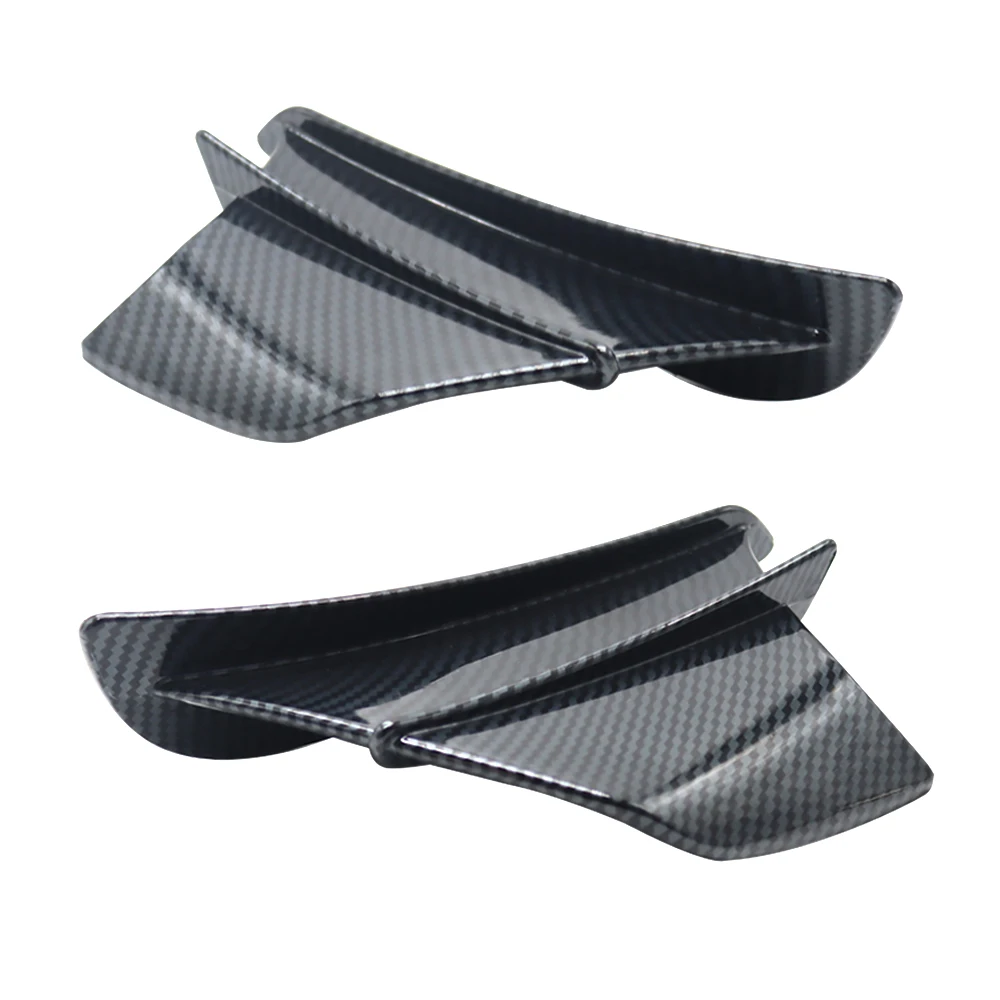 

Carbon Fiber Style Winglets Air Deflector Aerodynamic Wing Spoiler For BMW S1000RR HP4 For DUCATI Panigale V4S V4R V4