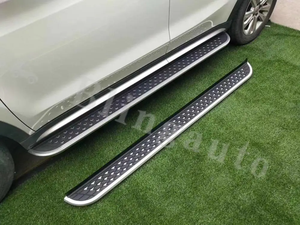 Side step fits for C-hevrolet Equinox 2018-2024 running board nerf side bar stairs aluminium alloy car protect pedal