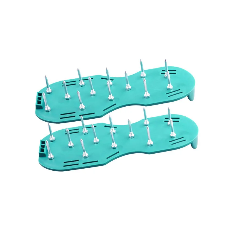 1 Pair Garden Nail Shoes Grass Loose Soil 4.2cm Tool Grass Spikes Grass Shoes Self-Leveling Epoxy Yard Grass Cultivator Lawn New