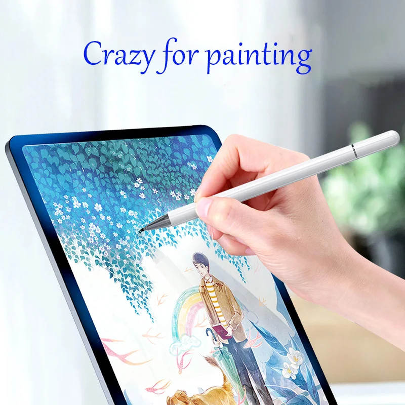 Stylus Pen For Drawing Smartphone Touch Pens For Android Tablet Painting Writing Magnetic Pen Cap Mobile Phone Pencil