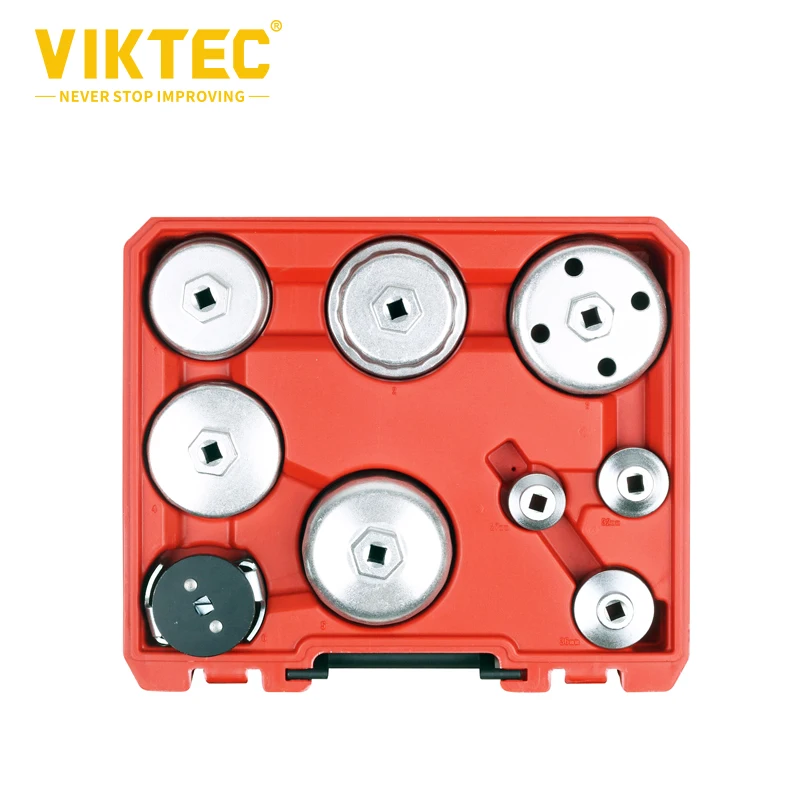 

Комплект гаечных ключей VT01586 для масляного фильтра, 9 шт.