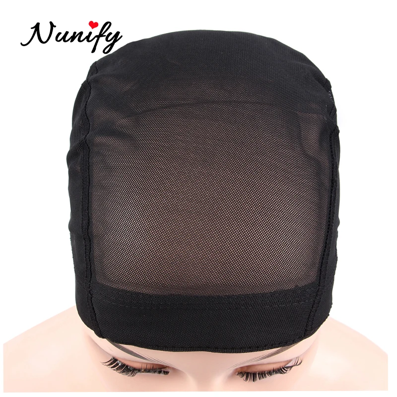 Nunify S/M/L Spandex Mesh Dome Wig Cap Easier Sew In Hair Stretchable Weaving Cap  Weaving Wig Cap Stretchable Hairnets