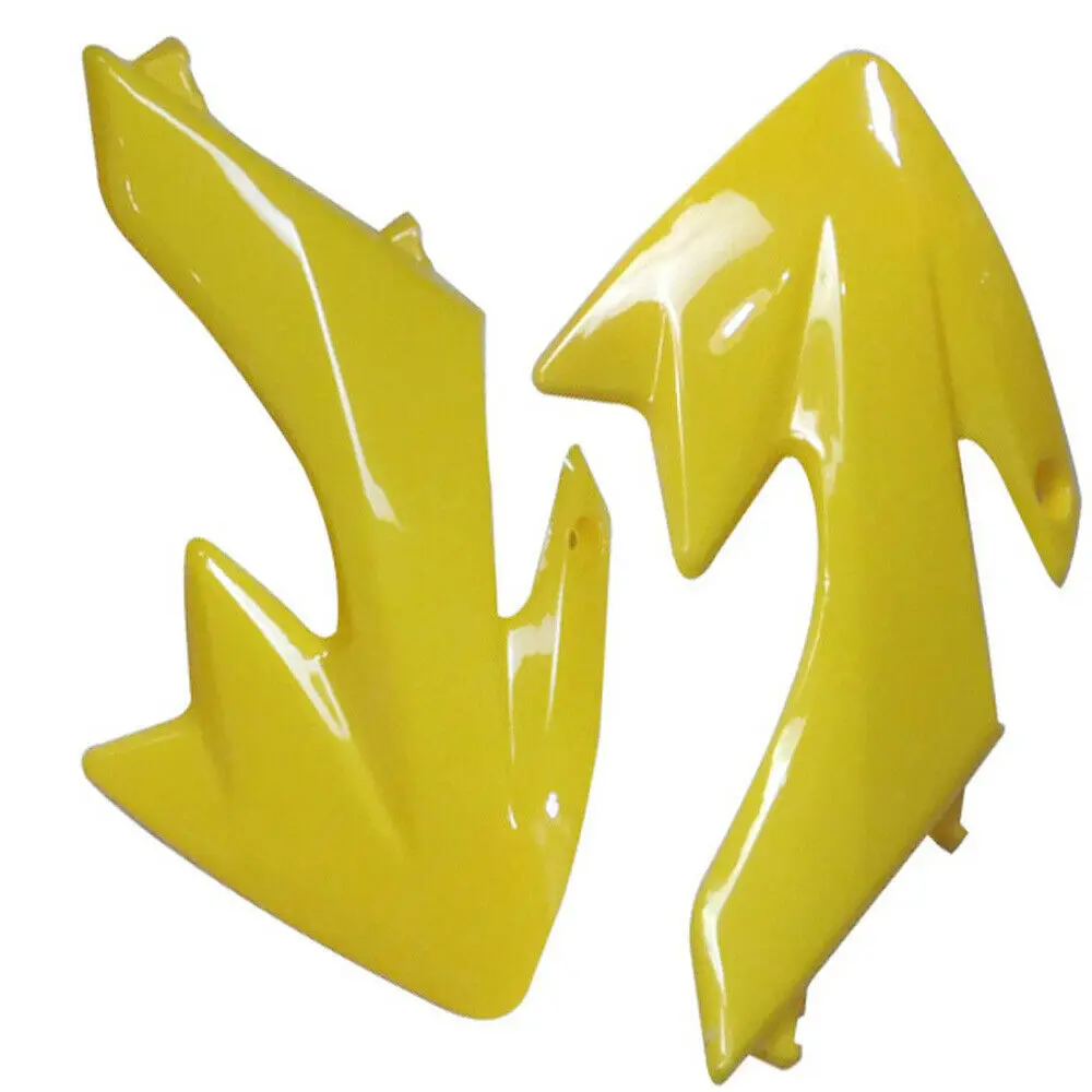 Yellow Plastics Guard Fairing Fender Kit& Bolts For Honda CRF50 SSR125 Baja Dirt Bike