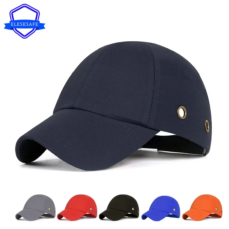 Work Safety Bump Cap Baseball Hat Protective Helmet Light Weight Anti-collision Hard Breathable Inner Shell For Work Repairing