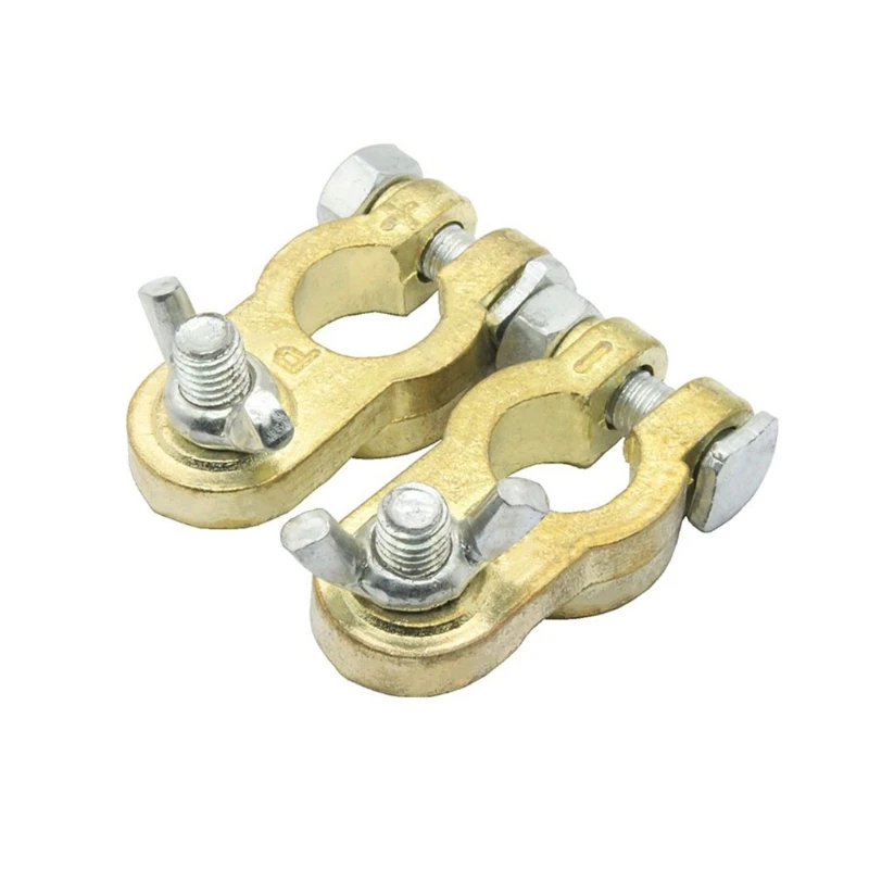 

68UF 2Pcs Professional Car Battery Terminals Adapter Durable Wire Connection Terminal for Auto Electrical System