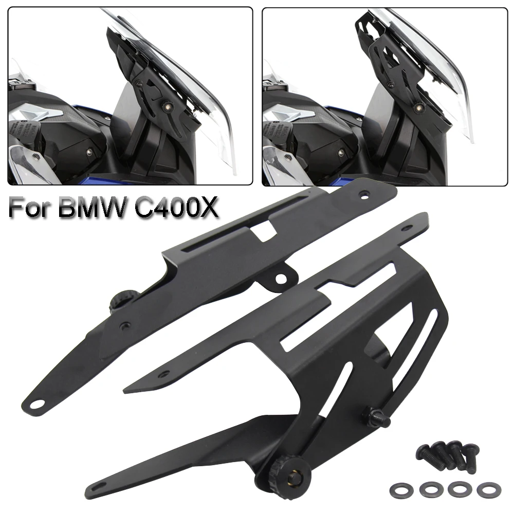 

Windscreen windshield stand Motorcycle windscreen bracket adjustable For BMW C400X C 400 X C400 X